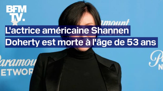 L’actrice américaine Shannen Doherty est morte à l'âge de 53 ans