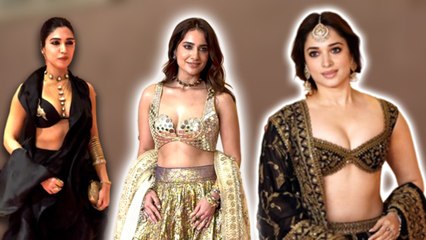 Anant Radhika Wedding Reception:Tamannah Bhatia, Aditi Rao & Other Female Celebs Look Compare Video