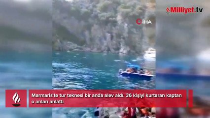 Denizde can pazarı! 36 kişiyi kurtaran kaptan o anları anlattı