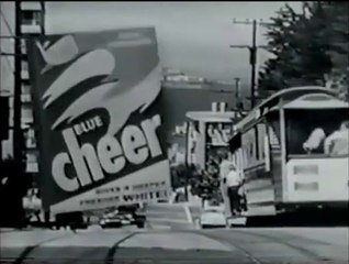1958 Cheer detergent (filmed in San Francisco) TV commercial
