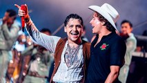 Christian Nodal sube al escenario a Guillermo Ochoa para cantar 'Adiós Amor' y celebrar su cumpleaños