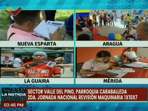 La Guaria | UBCH chequean maquinaria del 1X10X7 en la 2da Jornada Nacional de Revisión