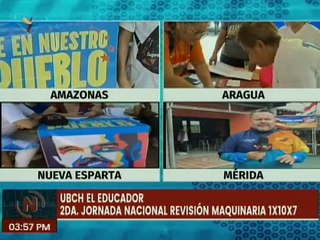 Mérida | Militantes del mcpio. Campo Elías realizan chequeo de la maquinaria del 1X10X7