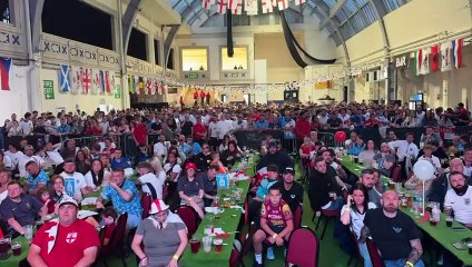 Watch fans celebrate England's goal in Euro 2024 final against Spain