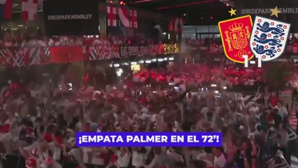 Reacción en Londres al gol de Palmer