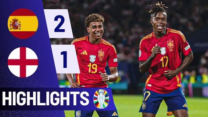 Spain vs England 2-1 Full match Highlights Uefa Euro Final July 14 2024