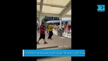 Incidentes en la previa Argentina vs Colombia