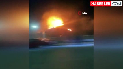 İzmir'de ormanlık alanda yangın