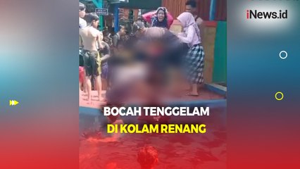 Asyik Liburan, Bocah 7 Tahun di Jombang Tenggelam di Kolam Renang