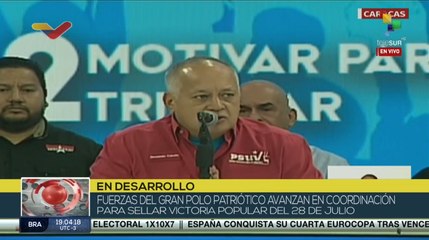 Diosdado Cabello: La derecha es perversa