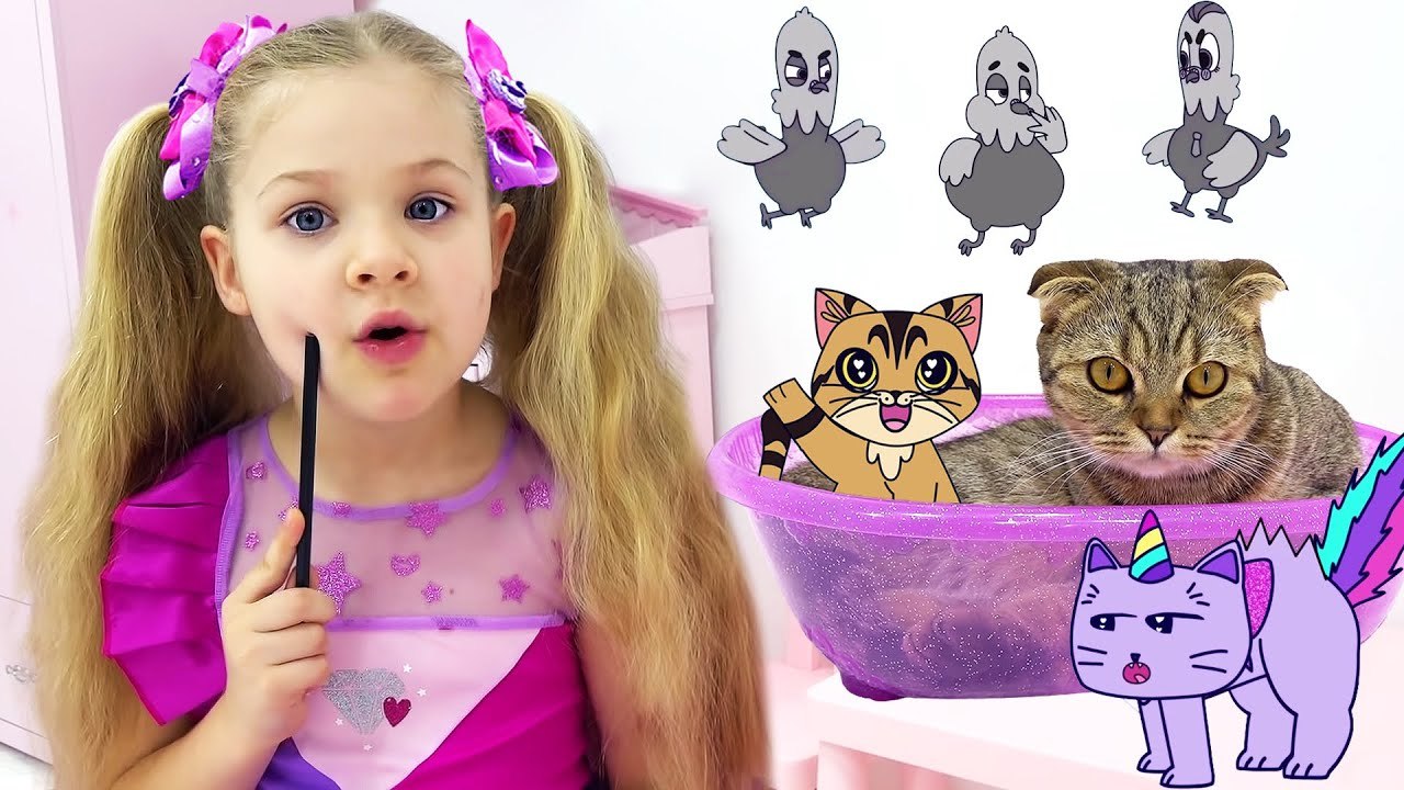 Diana and Roma NEW Adventures in a Magical Cartoon World! Сompilation 3, Funny Cartoons for kids