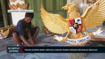 Tahun Ajaran Baru, Replika Garuda Ramai Dipesan Sejumlah Sekolah