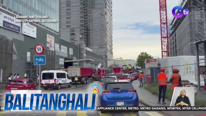 3, patay matapos mabagsakan ng scaffolding sa isang gusali; 8 sugatan | Balitanghali