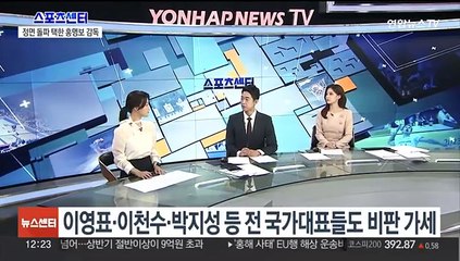 Download Video: [스포츠센터] 홍명보, 논란 정면 돌파…외국인 코치 선임 위해 출국