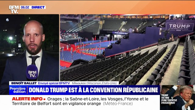 Donald Trump attaqué: 4.500 agents mobilisés pour la convention républicaine à Milwaukee