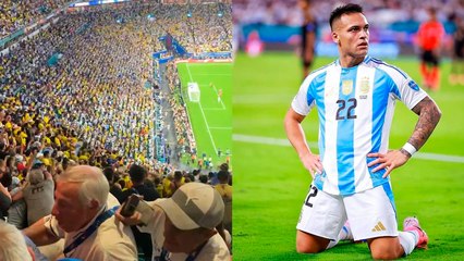 Final Copa América: Afición de Argentina estalla en Hard Rock Stadium tras gol de Lautaro Martínez