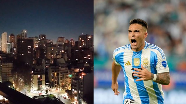 Buenos Aires: Así se grita el gol de Lautaro Martinez en los tiempos extras de la final de la Copa América