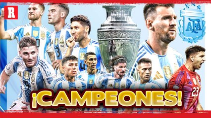 ARGENTINA es CAMPEÓN de la COPA AMÉRICA 2024
