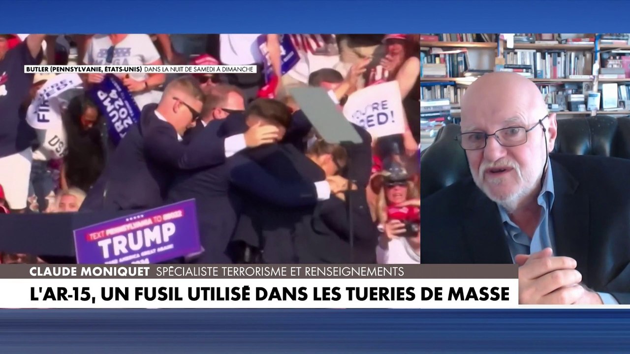 Claude Moniquet : «Il y a 300 millions d'armes en circulation aux Etats-Unis qui sont aux mains de personnes privées»