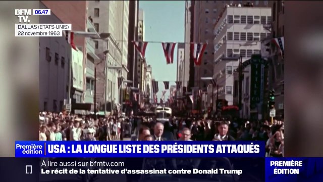 De Lincoln à Kennedy, la longue liste des présidents attaqués aux États-Unis