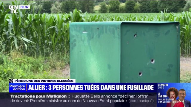 Fusillade dans l'Allier: quatre morts dont l'assaillant qui s'est suicidé