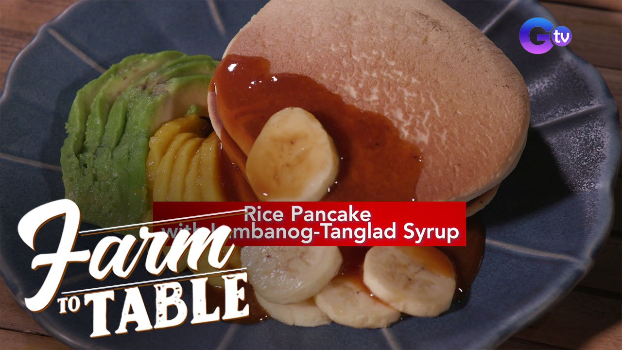 How to Make Rice Pancakes with Lambanog-Tanglad Syrup | Farm To Table