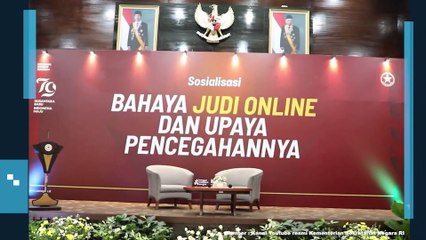 Cegah Bahaya Judi Online, Kemensetneg Gelar Sosialisasi