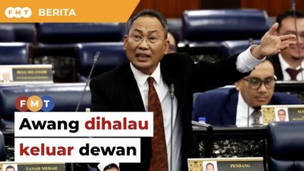 Video herunterladen: Ahli Parlimen Pendang dihalau keluar dewan, digantung 3 hari