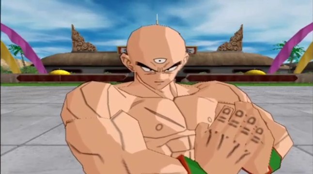 Dragon Ball Z Budokai Tenkaichi 3 - Tao VS Ten Shinhan #dragonballgame #yamcha RJ ANDA