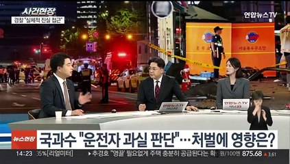 Video herunterladen: [뉴스현장] 국과수, '시청역 역주행' 사고 운전자 과실 판단