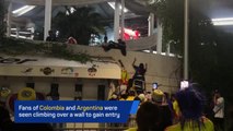 Chaos in Miami as ticketless fans delay Copa America kick-off by 75 minutes