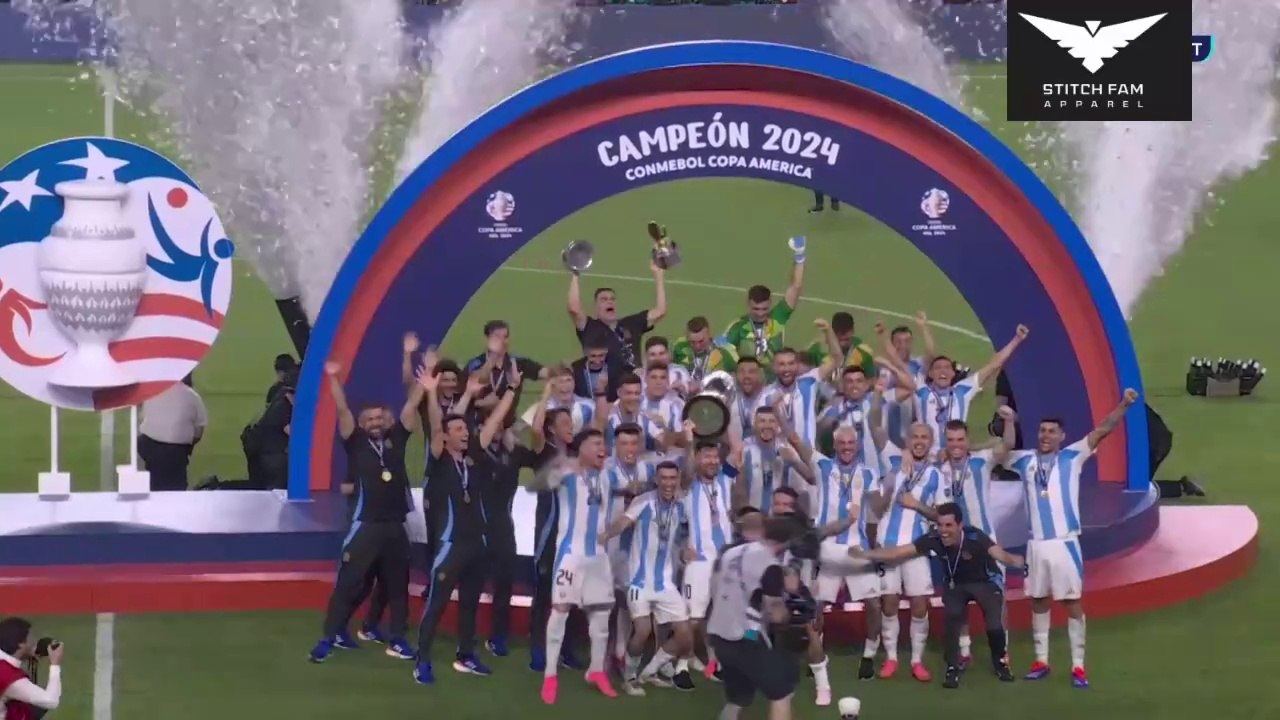 Copa America 2024 Winning Moments Argentina Vs...