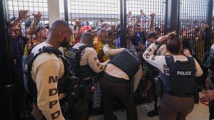 Chaos in Miami as ticketless fans delay Copa America kick-off by 75 minutes