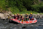 Melen Çayı’nda rafting heyecanı! Sıcak havadan bunalanlar akın ediyor