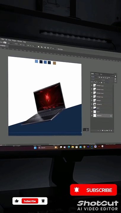 Social media post design, graphic design Adobe Photoshop laptop design in 2024 #graphicdesign