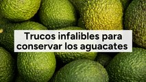 Trucos infalibles para conservar los aguacates