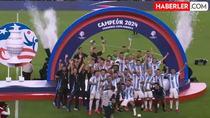 Copa America'da şampiyon Arjantin! 16. kez kupayı müzesine götürdü