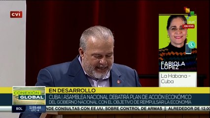 Asamblea Nacional  de Cuba debate el reimpulso de su economía