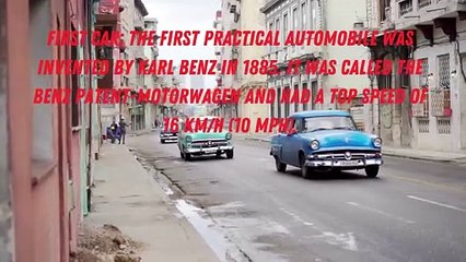 Facts about cars you should know