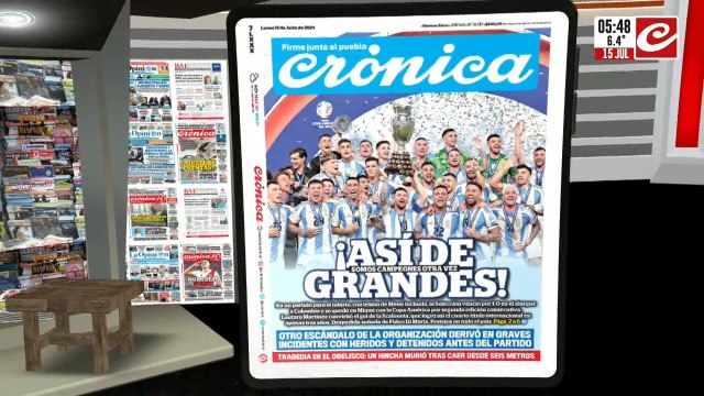 Campeones otra vez: ¡Argentina se quedó con la Copa América!