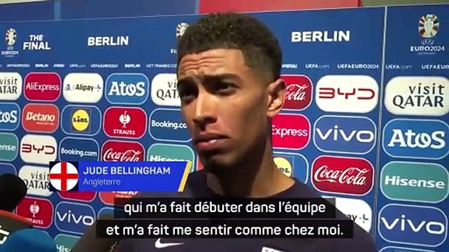 Bellingham : Quoi qu'il arrive à Southgate, je le respecterai toujours