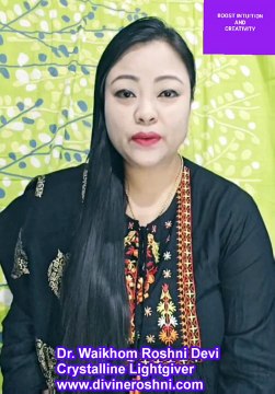 Purple colour energy imbibing in the body to boost intuition and creativity by Dr Waikhom Roshni Devi