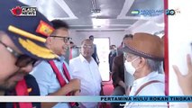 MENTERI KESEHATAN ANTARA ARSITEK ANDRA MATIN DAN PEMATUNG SUNARYO TINJAU RS KEMENKES DI IKN