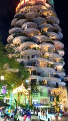 Pineapple building #viral #trending #travel