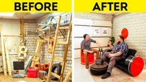 Transformation of Space: DIY Garage Makeover and Room Renovation Projects