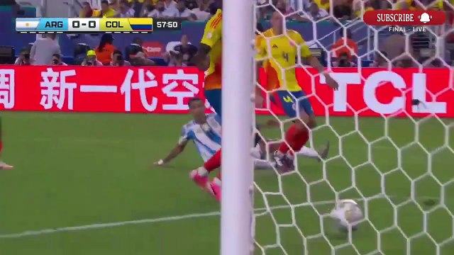 Argentina Colombia 1-0 All Goals Highlights -Copa America Final 2024
