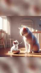 Police Cat Takes His Mother's Revenge  #cat #cutecat #shorts