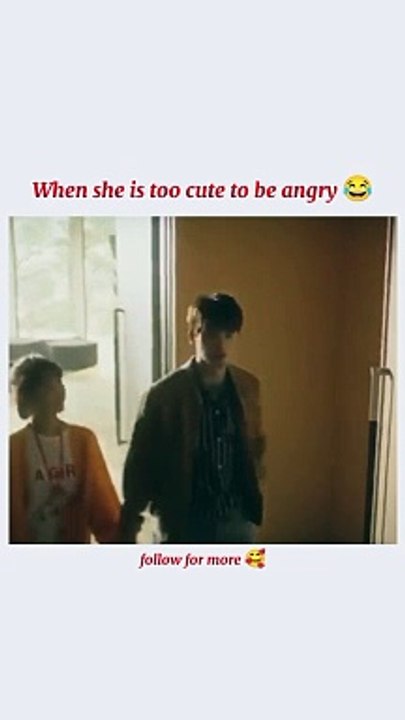 When she is too cute to be angry