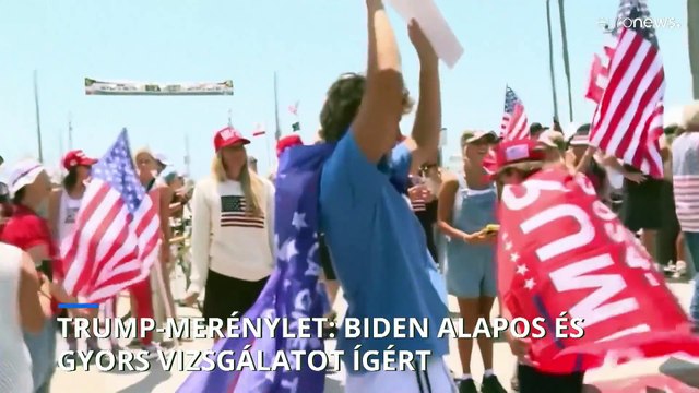 Biden egységre szólít fel, Trump a republikánus kongresszusra készül egy nappal a merénylet után