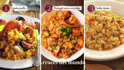 Arroces del mundo - Cocina Fácil